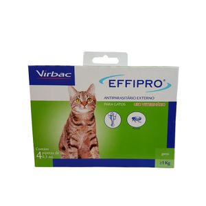 Combo Effipro Gatos Virbac Anti-pulgas (Leve 4 pague 3)