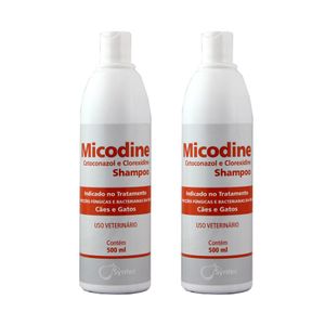 Shampoo Micodine 500ml KIT 2 unid Syntec