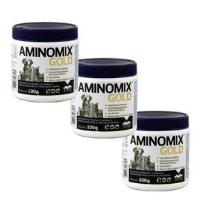 Aminomix Gold 100g Vetnil KIT 3 unidades Suplemento Vitamínico