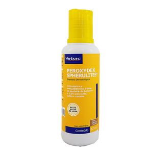 Peroxydex Spherulites Shampoo 125ml Virbac Cães e Gatos